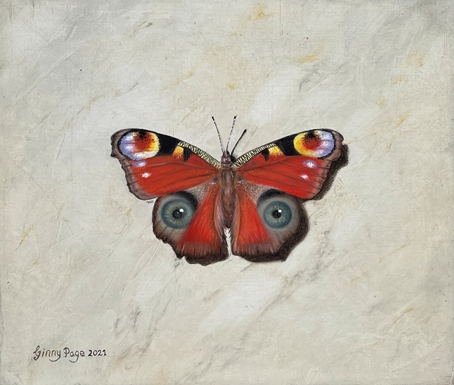 Do You See Me, 2021 – Oil on Panel, 13 x 15 cm – Ginny Page